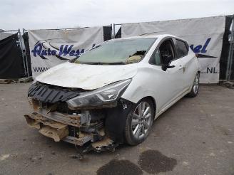 damaged passenger cars Nissan Micra 1.0 2019/7