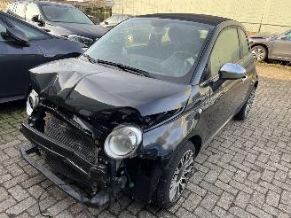 uszkodzony samochody osobowe Fiat 500C 1.2 Lounge Cabriolet 2012/2
