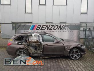 krockskadad bil auto BMW 3-serie  2014