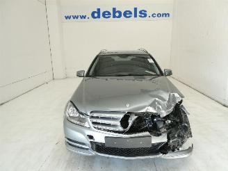 danneggiata veicoli commerciali Mercedes C-klasse 2.1 D CDI BLUEEFFICI 2013/10